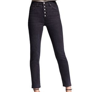 Aritzia Denim Forum Yoko High Rise Slim Jeans